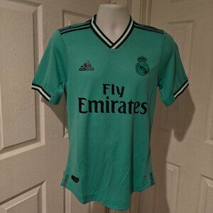 Real Madrid 2019/20 Third Jersey Green Adidas Men's M and L Soccer Shirt